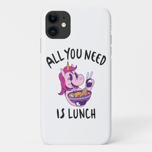 All you need is lunch Case-Mate iPhone case (Back)