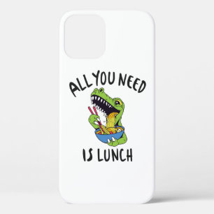 All you need is lunch iPhone 12 case