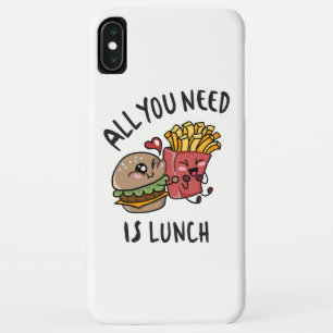 All you need is lunch iPhone XS max case