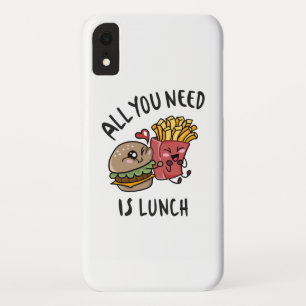 All you need is lunch iPhone XR case