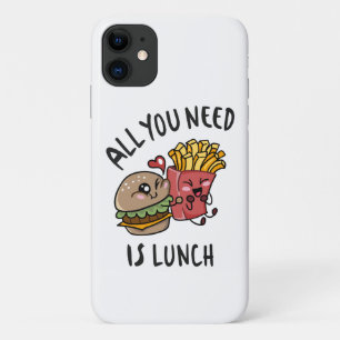 All you need is lunch iPhone 11 case
