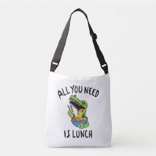 All you need is lunch crossbody bag