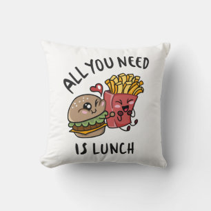 All you need is lunch cushion