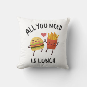 All you need is lunch cushion