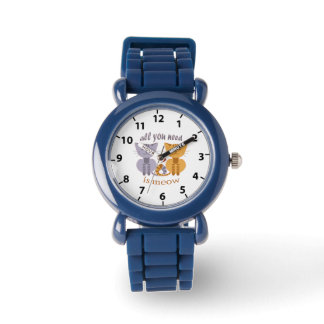All you need is meow Valentine cats Watch