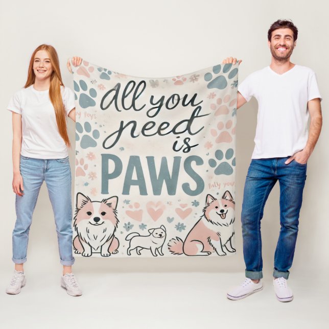 All You Need is Paws Blanket (In Situ)