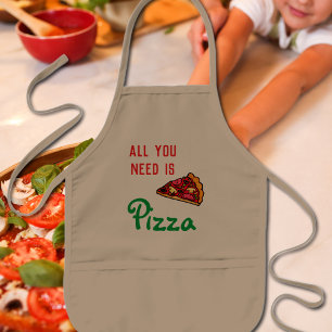 All you Need is Pizza  Kids Apron