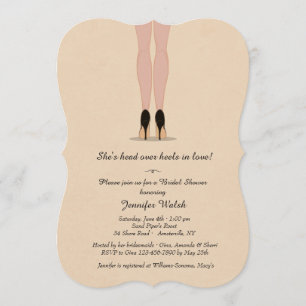 All You Need Is Shoes Invitation