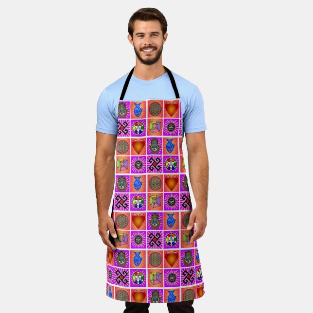 All your bases covered apron (Worn)