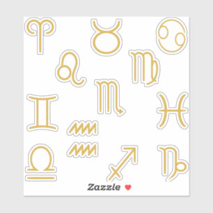 All Zodiac Symbols Set Pack