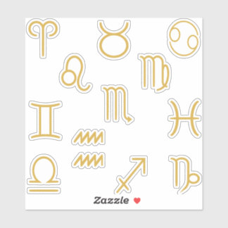 All Zodiac Symbols Set Pack