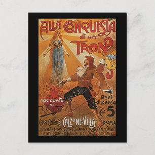 Alla Conquista di un Tron Postcard