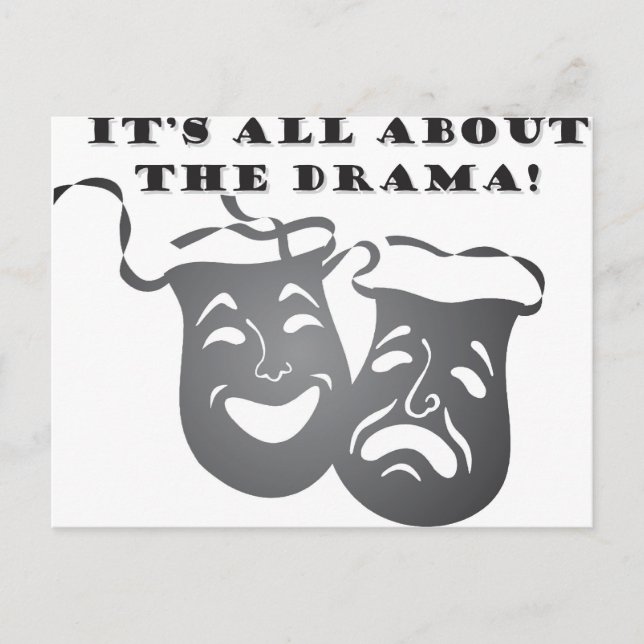 AllAboutTheDrama Postcard (Front)