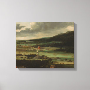 Allaert van Everdingen -Hendrik Trip's Gun Foundry Canvas Print