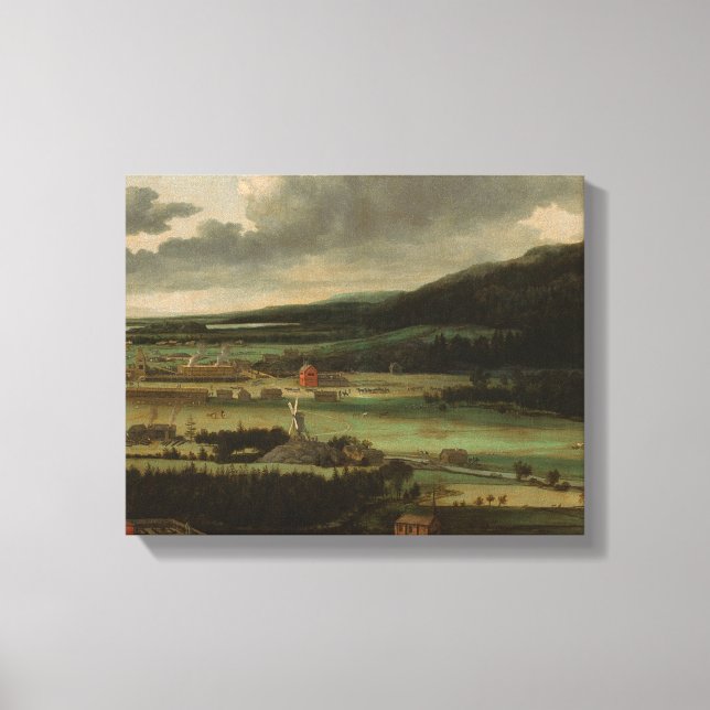 Allaert van Everdingen -Hendrik Trip's Gun Foundry Canvas Print (Front)