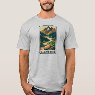 Allagash River Maine Colours T-Shirt