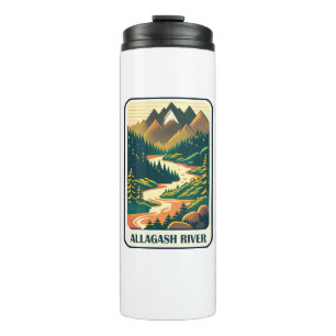 Allagash River Maine Colours Thermal Tumbler