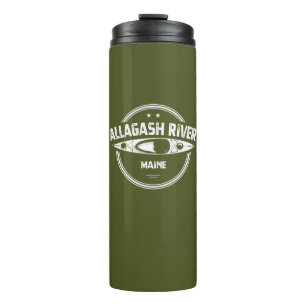 Allagash River Maine Kayak Thermal Tumbler