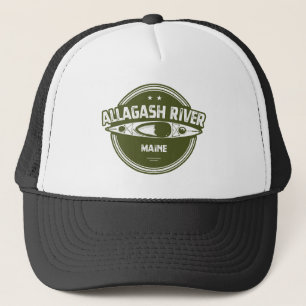 Allagash River Maine Kayak Trucker Hat