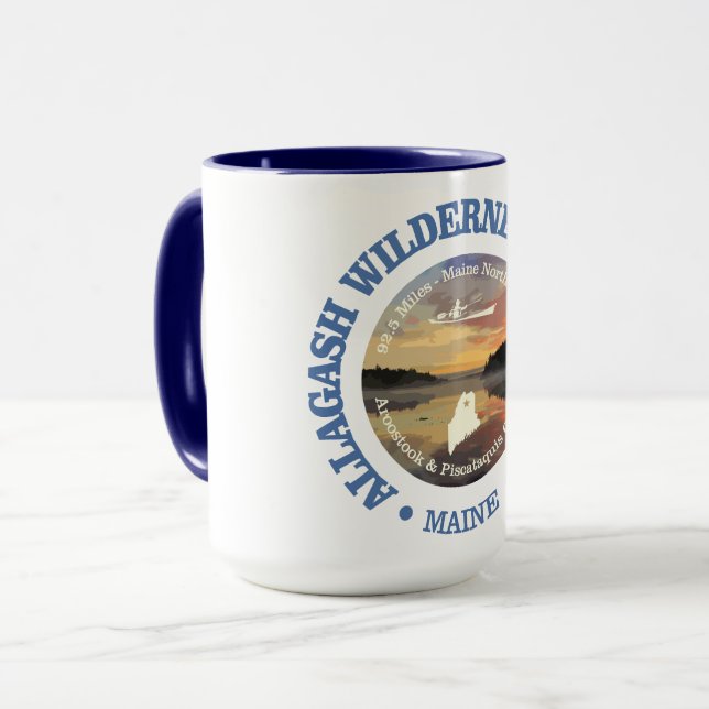 Allagash Wilderness Waterway Mug (Front Left)