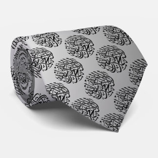 Allah Alhamdulillah Islam Muslim Calligraphy Tie