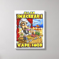 Allah Snackbar's Vape Shop Quality Print