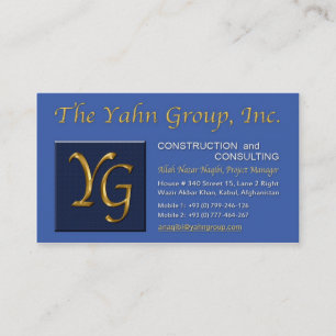 Allah YG Business Card