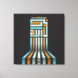 ALLAHUAKBAR CANVAS PRINT