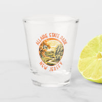 Allaire State Park New Jersey Retro Distressed