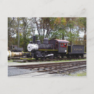 Allaire State Park train Postcard