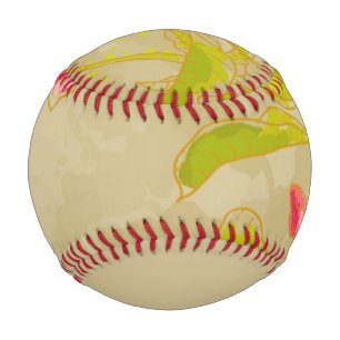 Allamanda Flower On Toned Background Baseball