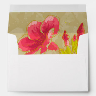 Allamanda Flower On Toned Background Envelope