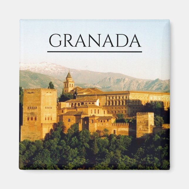 allambra granada magnet (Front)