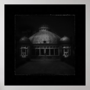 Allan Gardens Conservatory Palm House No 7 Border Poster