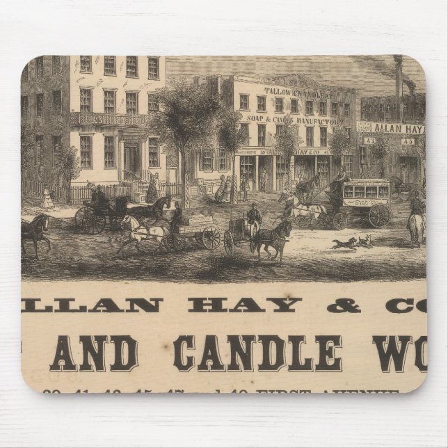 Allan Hay and Company Mouse Mat (Front)