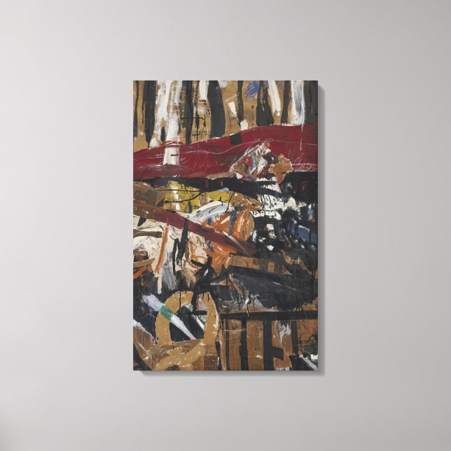 Allan Kaprow - Caged Pheasant #2 Canvas Print (Front)