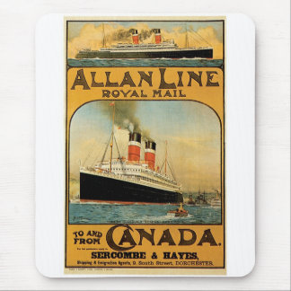 Allan Line Mouse Mat