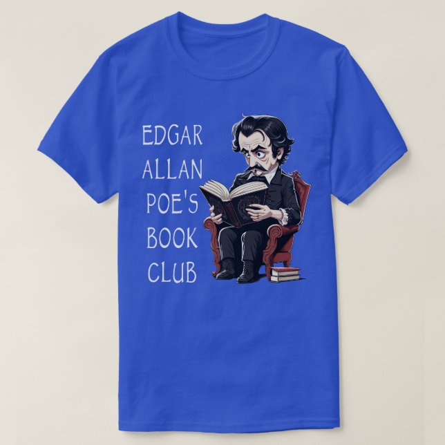 Allan Poes Book Club T-Shirt (Design Front)