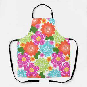 Allana Garden Hawaiian Graphical Floral - Brights Apron