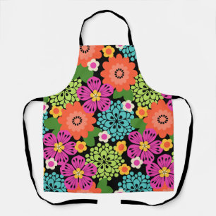 Allana Garden Hawaiian Graphical Floral - Brights Apron