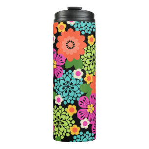 Allana Garden Hawaiian Graphical Floral - Brights Thermal Tumbler