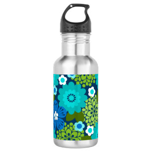 Allana Garden Hawaiian Graphical Floral - Cool 532 Ml Water Bottle
