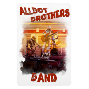 Allbot Brothers Band from Bob's Saucer Repair Magnet