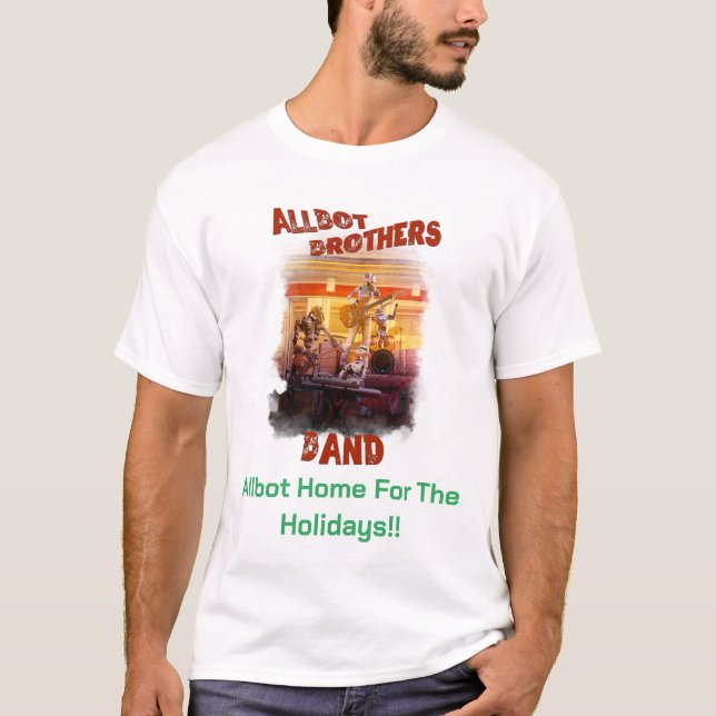 Allbot Brothers Christmas t-shirt (Front)