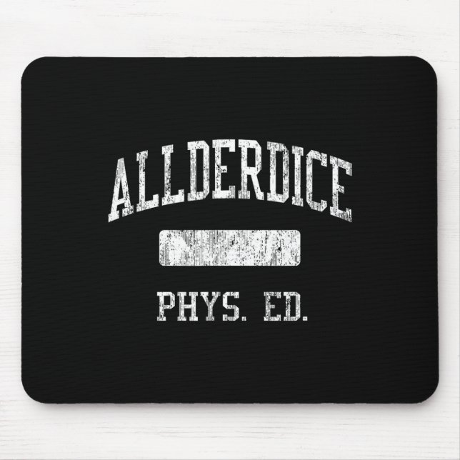 Allderdice High School Hs Ttsburgh Pa Phys Ed  Mouse Mat (Front)
