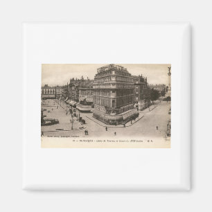 Allees de Tourny, Bordeaux, France Vintage Magnet