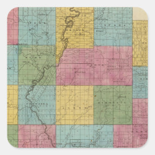 Allegany County Square Sticker