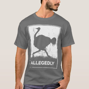Allegedly Ostrich Vintage Retro boy T-Shirt