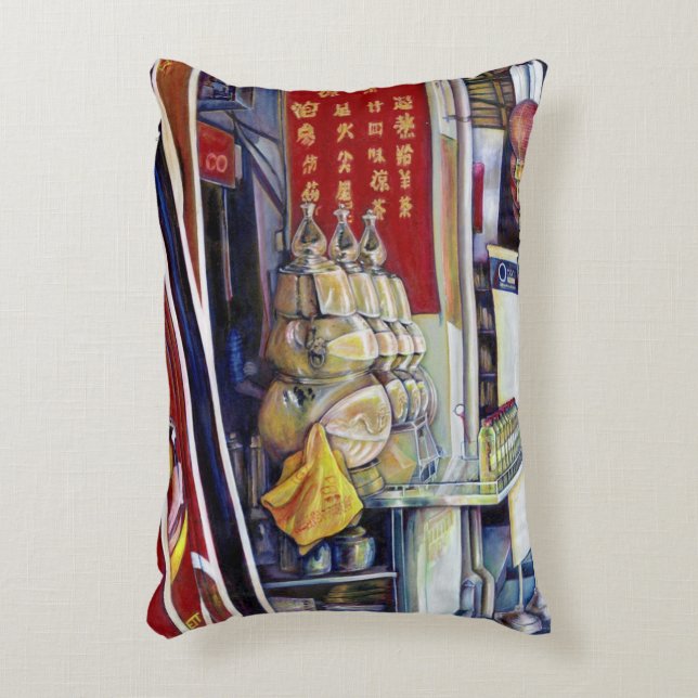 Allegedly Probabilistic, Singapore Decorative Cushion (Front(Vertical))