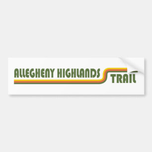 Allegheny Highlands Trail Bumper Sticker